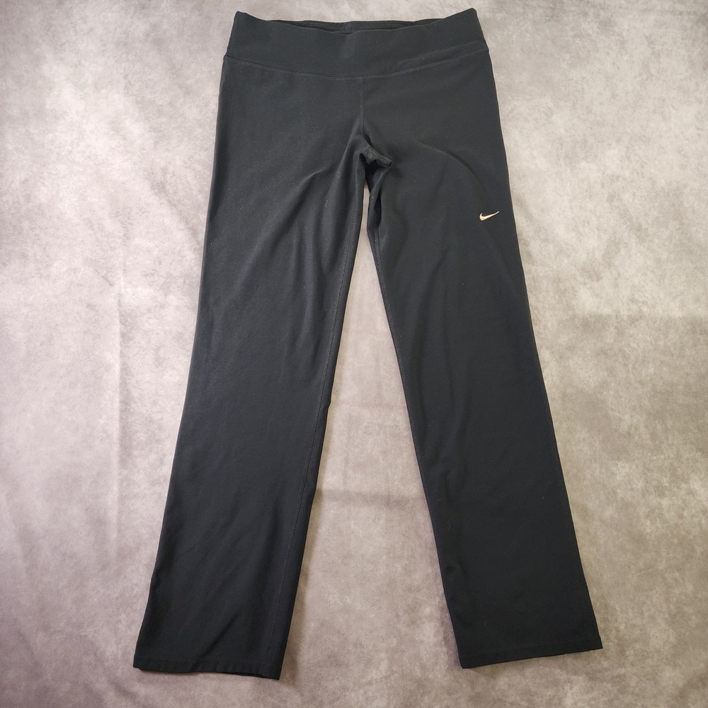 Nike Women's Black Running Workout‎ Athletic Pants Tights Leggings L